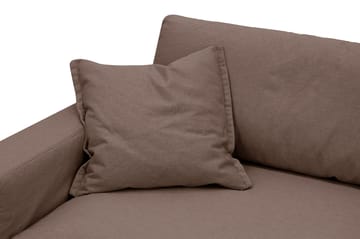 Valencia ekstra dyp lenestol med avtakbart og vaskbart trekk - Mørkebrun - Møbler - Stoler - Lenestoler