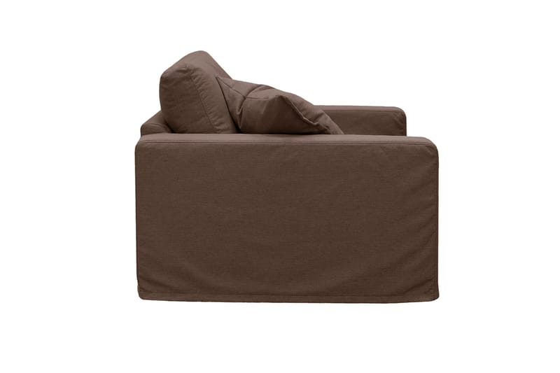 Valencia ekstra dyp lenestol med avtakbart og vaskbart trekk - Mørkebrun - Møbler - Stoler - Lenestoler