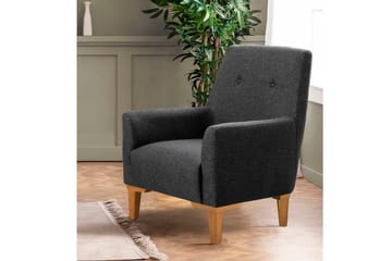 Valsot Lenestol - Antrasitt/Brun - Møbler - Stoler - Lenestoler