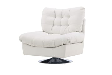 Vanlig lenestol med armlener Venture Home Florens lenestol Offwhite - Møbler - Stoler - Lenestoler