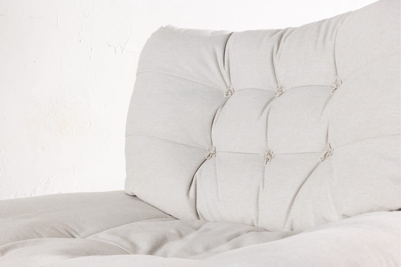 Vanlig lenestol med armlener Venture Home Florens lenestol Offwhite - Møbler - Stoler - Lenestoler