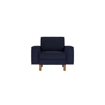 Vilsa Lenestol - Mørkeblå - Møbler - Stoler - Lenestoler