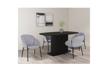 Westfox Karmstol - Grå - Møbler - Stoler - Spisestuestoler & kjøkkenstoler