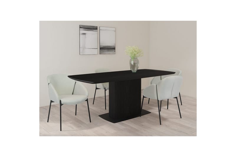 Westfox Karmstol - Hvit - Møbler - Stoler - Spisestuestoler & kjøkkenstoler