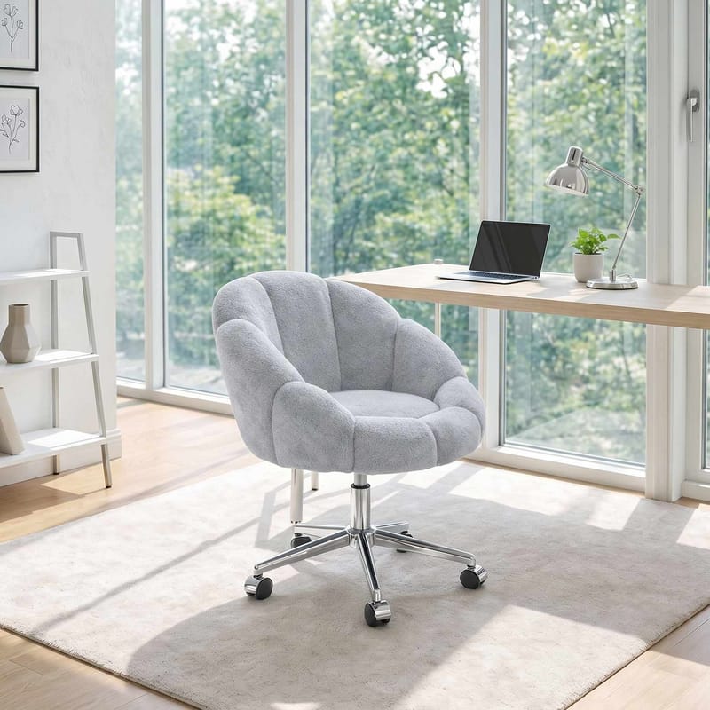 Wing Chair Atelier Del Sofa Grå - Møbler - Stoler - Kontorstol & skrivebordsstol