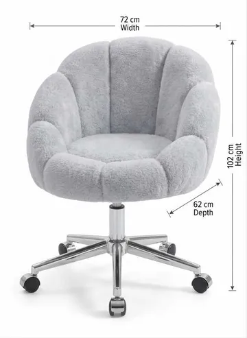 Wing Chair Atelier Del Sofa Grå - Møbler - Stoler - Kontorstol & skrivebordsstol