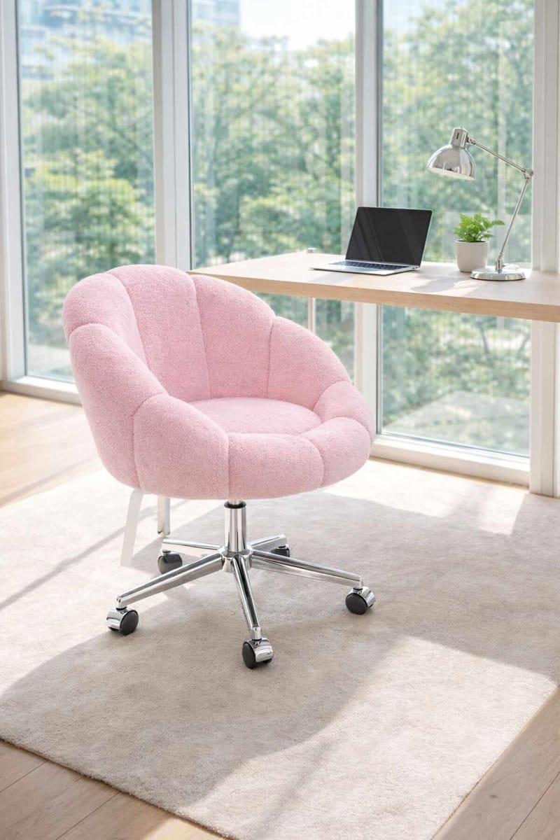 Wing Chair Atelier Del Sofa Rosa - Møbler - Stoler - Kontorstol & skrivebordsstol