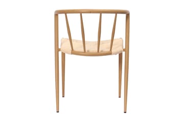 Winston Spisestol - Beige / Metallben eik - Møbler - Stoler - Spisestuestoler & kjøkkenstoler