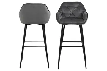 Zabinka Barkrakk 104 cm - Grå - Møbler - Stoler - Barstol