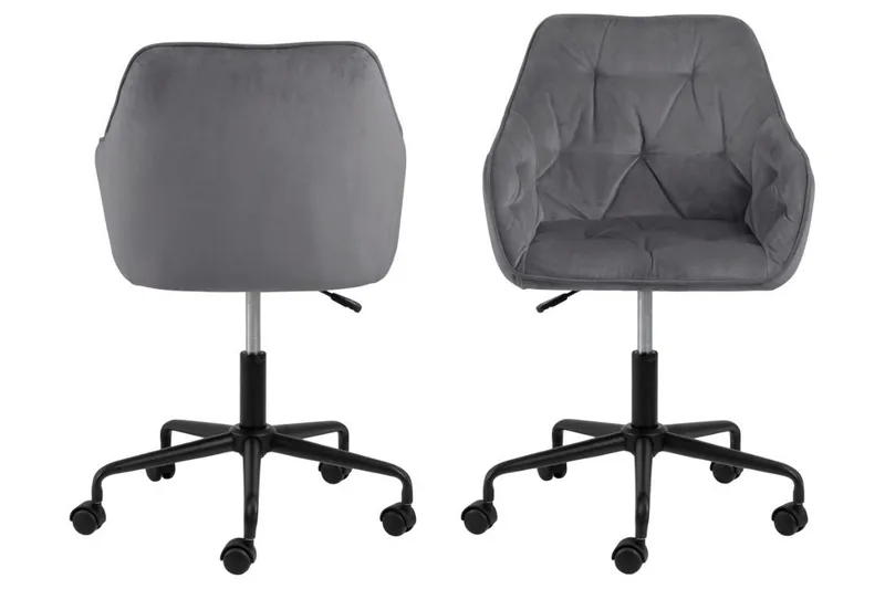 Zabinka Kontorstol - Grå - Møbler - Stoler - Kontorstol & skrivebordsstol