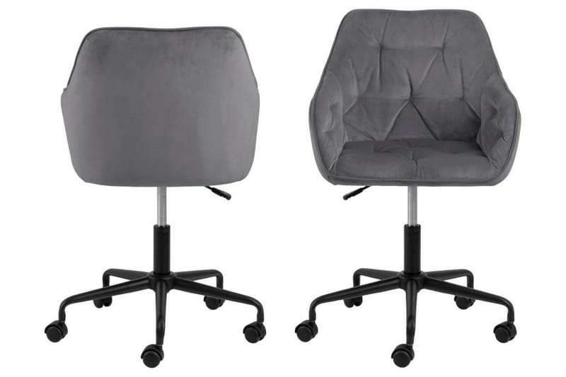 Zabinka Kontorstol - Grå - Møbler - Stoler - Kontorstol & skrivebordsstol