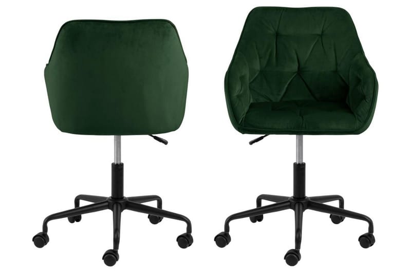 Zabinka Kontorstol - Grønn - Møbler - Stoler - Kontorstol & skrivebordsstol