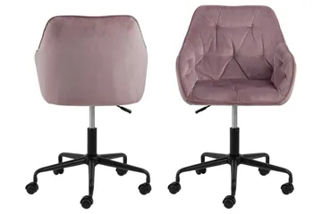 Zabinka Kontorstol - Rosa - Møbler - Stoler - Kontorstol & skrivebordsstol