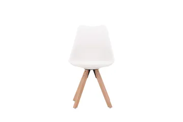 Zeno spisestol 2-pakning Venture Home White - Møbler - Stoler - Spisestuestoler & kjøkkenstoler