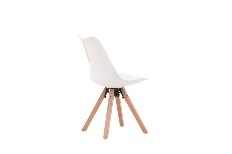 Zeno spisestol 2-pakning Venture Home White - Møbler - Stoler - Spisestuestoler & kjøkkenstoler