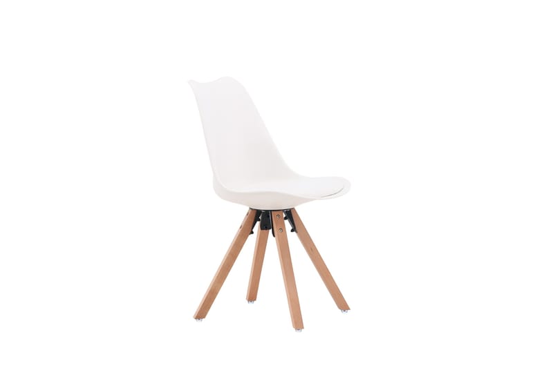 Zeno spisestol 2-pakning Venture Home White - Møbler - Stoler - Spisestuestoler & kjøkkenstoler