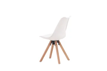 Zeno spisestol 2-pakning Venture Home White - Møbler - Stoler - Spisestuestoler & kjøkkenstoler