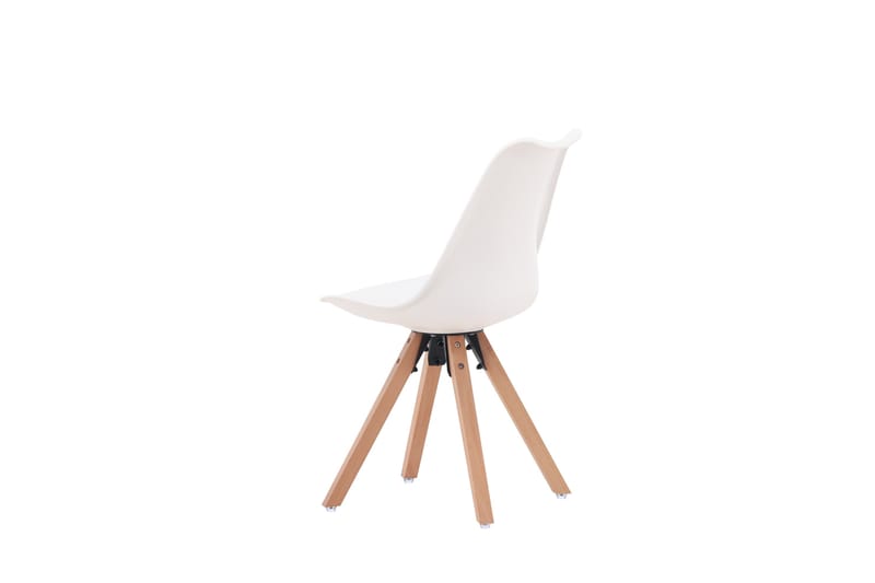 Zeno spisestol 2-pakning Venture Home White - Møbler - Stoler - Spisestuestoler & kjøkkenstoler