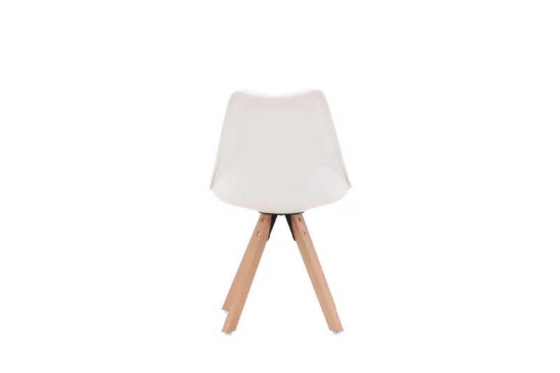 Zeno spisestol 2-pakning Venture Home White - Møbler - Stoler - Spisestuestoler & kjøkkenstoler