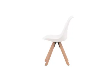 Zeno spisestol 2-pakning Venture Home White - Møbler - Stoler - Spisestuestoler & kjøkkenstoler