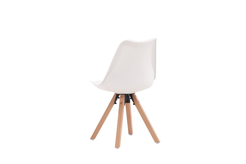 Zeno spisestol 2-pakning Venture Home White - Møbler - Stoler - Spisestuestoler & kjøkkenstoler