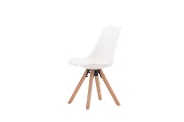 Zeno spisestol 2-pakning Venture Home White - Møbler - Stoler - Spisestuestoler & kjøkkenstoler