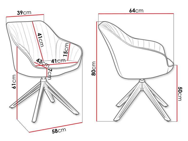 Zerlin Kontorstol - Beige - Møbler - Stoler - Kontorstol & skrivebordsstol