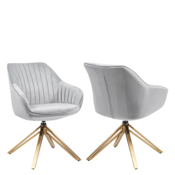 Zerlin Kontorstol - Grå - Møbler - Stoler - Kontorstol & skrivebordsstol