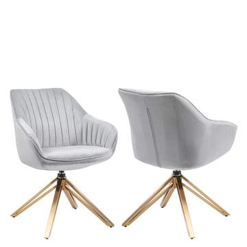 Zerlin Kontorstol - Grå - Møbler - Stoler - Kontorstol & skrivebordsstol