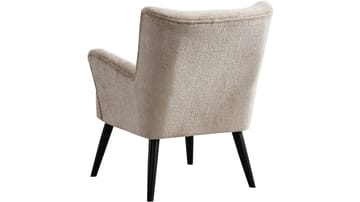 Zevani lenestol i bouclé - Biscuit Cream - Møbler - Stoler - Lenestoler