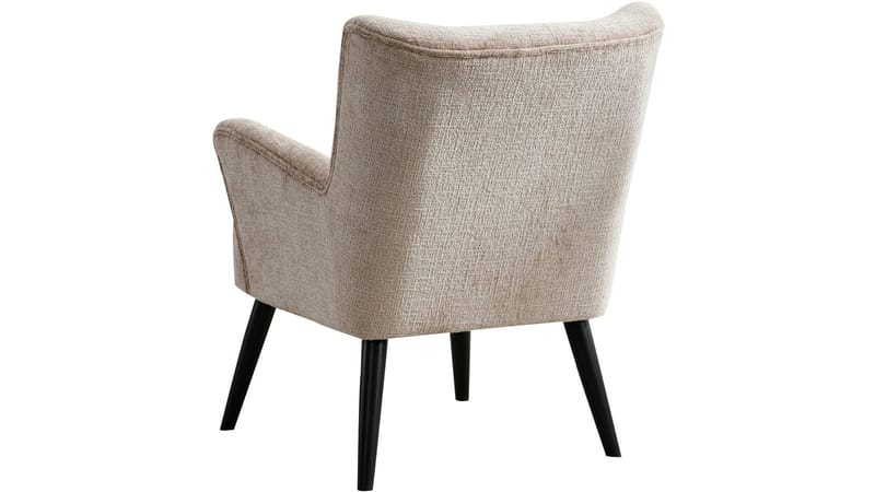 Zevani lenestol i bouclé - Biscuit Cream - Møbler - Stoler - Lenestoler