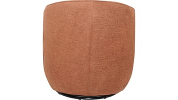 Zorevi lenestol med svingfunksjon i stoff - Rustrød - Møbler - Stoler - Lenestoler