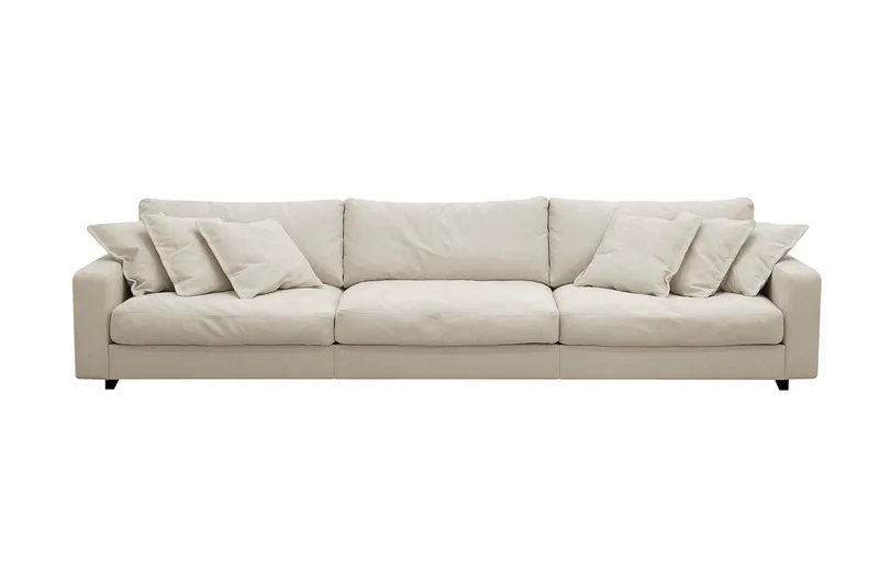 Valencia Dyp 5-seters Sofa, Beige