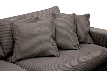 Valencia ekstra dyp 5-seters sofa - Brun - Møbler - Sofaer