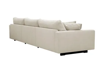 Valencia ekstra dyp 5-seters sofa i chenille - Beige - Møbler - Sofaer
