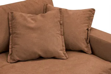 Valencia ekstra dyp 5-seters sofa i chenille - Rustrødbrun - Møbler - Sofaer