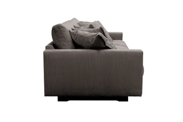 Valencia ekstra dyp 5-seters sofa - Mørkegrå - Møbler - Sofaer