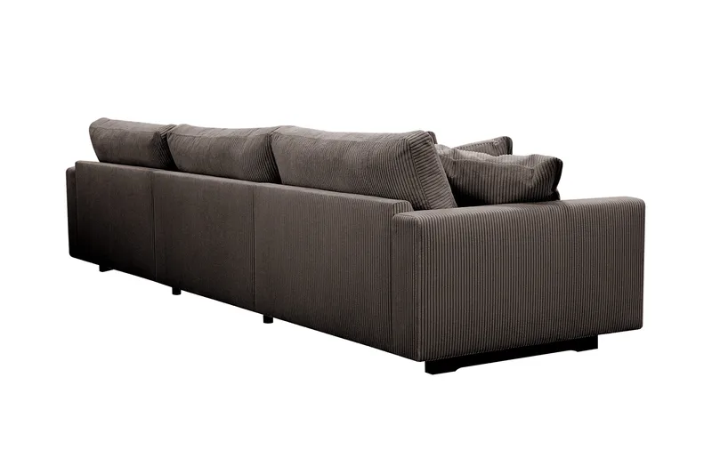 Valencia ekstra dyp 5-seters sofa - Mørkegrå - Møbler - Sofaer