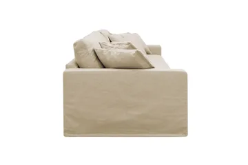 Valencia Ekstra dyp 5-seters sofa med avtakbart og vaskbart trekk - Beige - Møbler - Sofaer