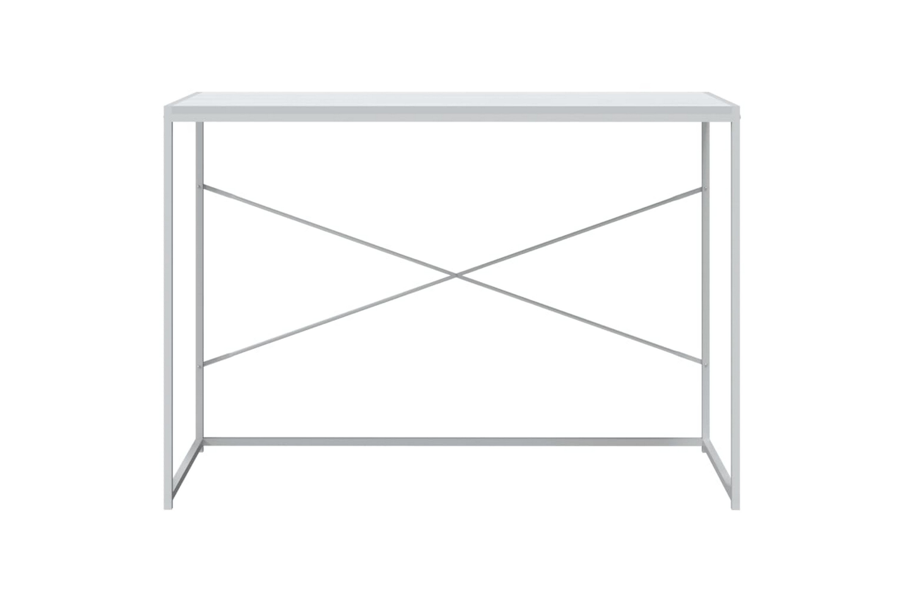 Be Basic Databord hvit 110x60x70 cm sponplate - Hvit