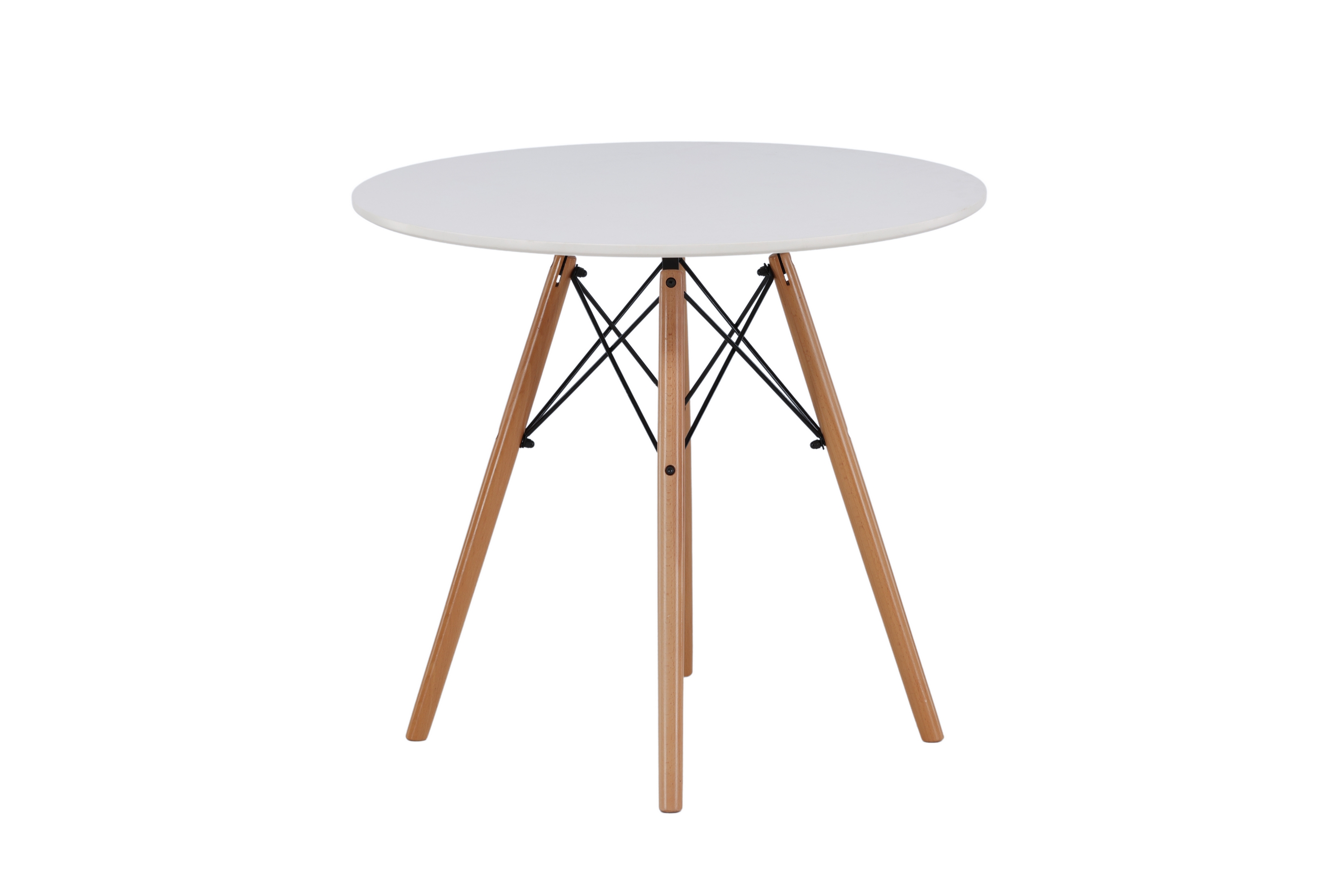 Bilde av Danburi spisebord Ø60cm hvit.