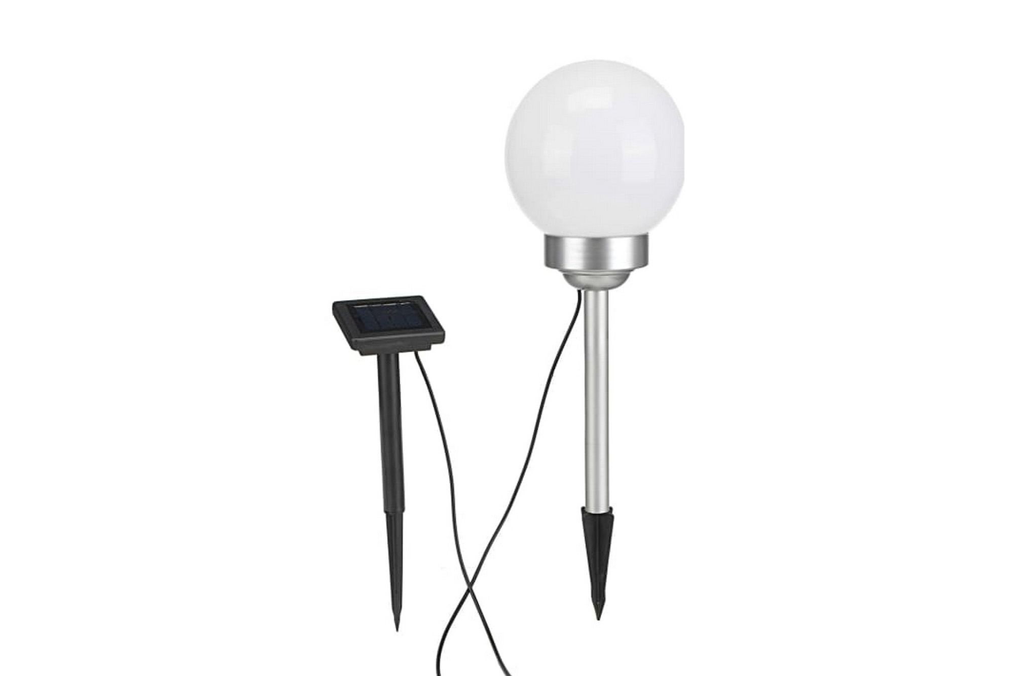 Be Basic HI Soldrevet LED-lyskule for hage roterende 15 cm -