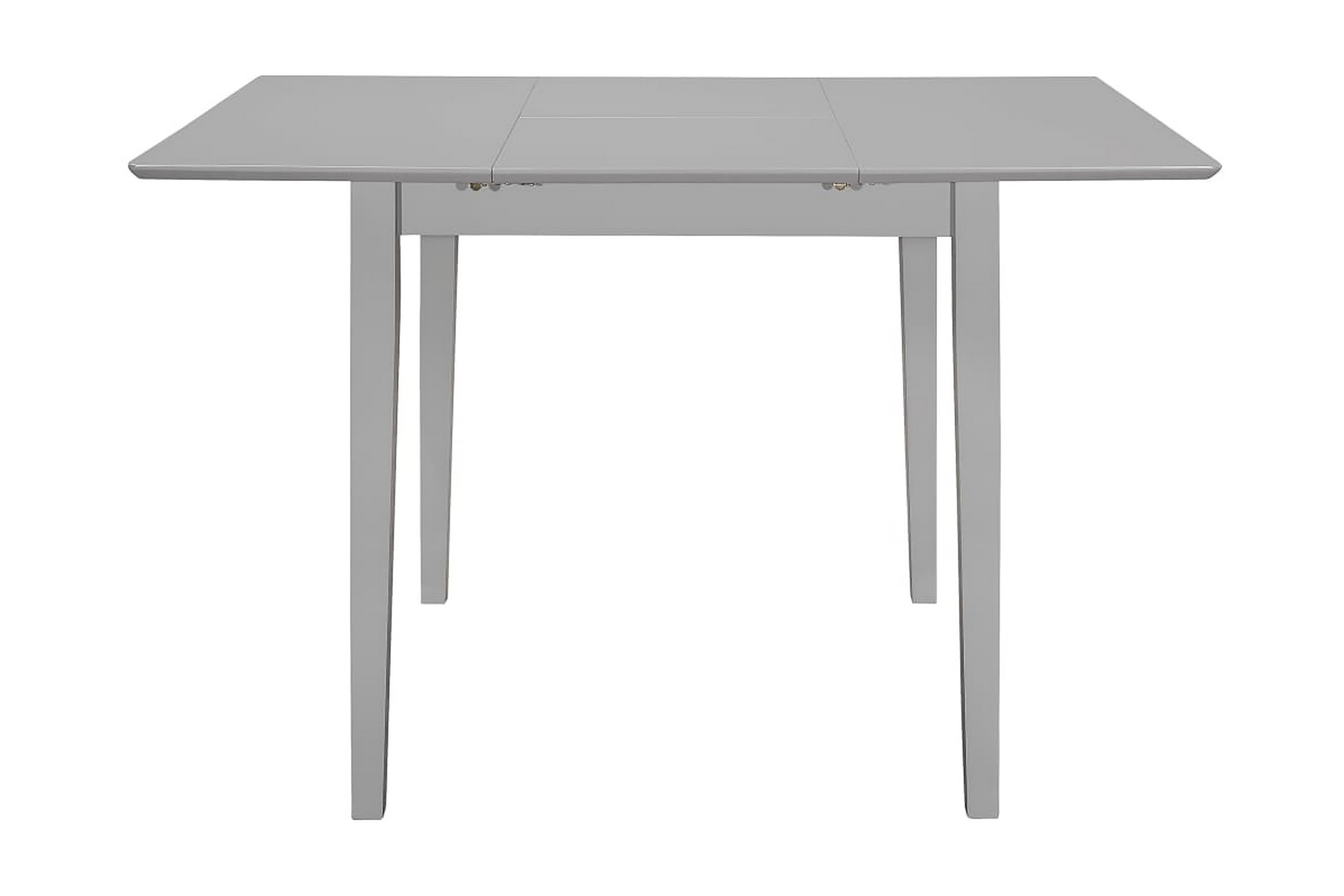 Uttrekkbart spisebord grå (80-120)x80x74 cm MDF - Grå