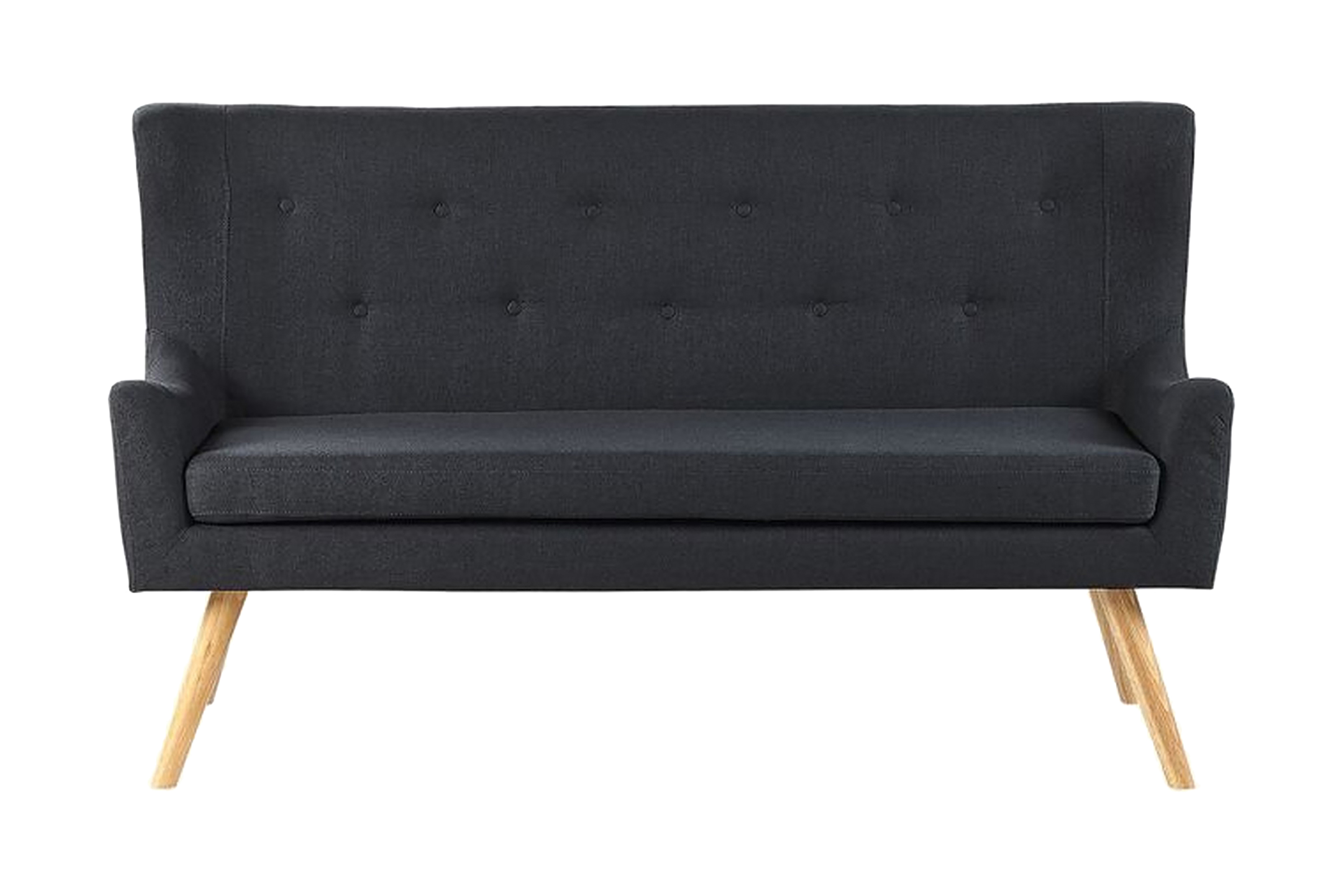 2-seters Sofa Venslev - Svart