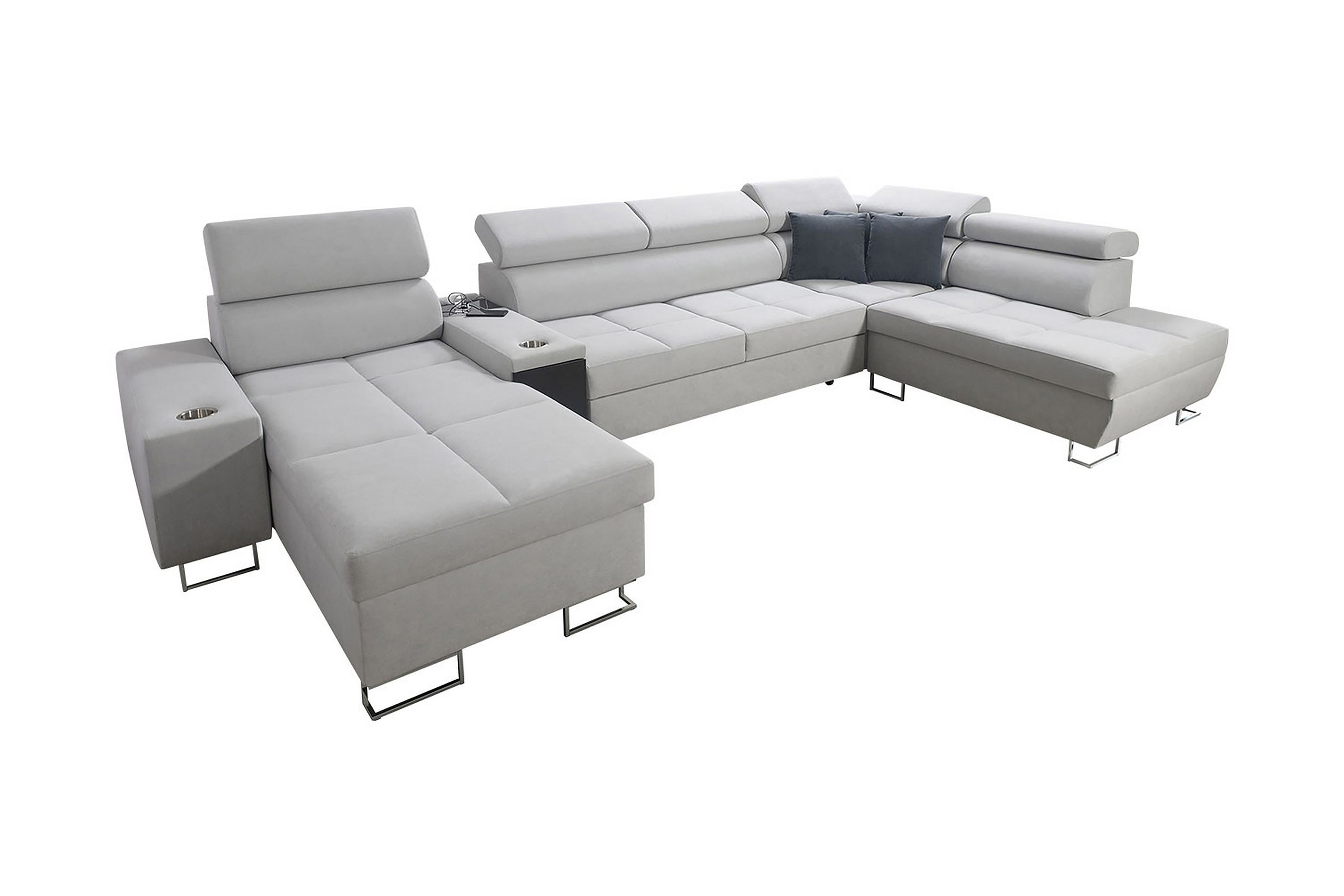 4-seters Hjørnesovesofa Torretta Venstre - Hvit