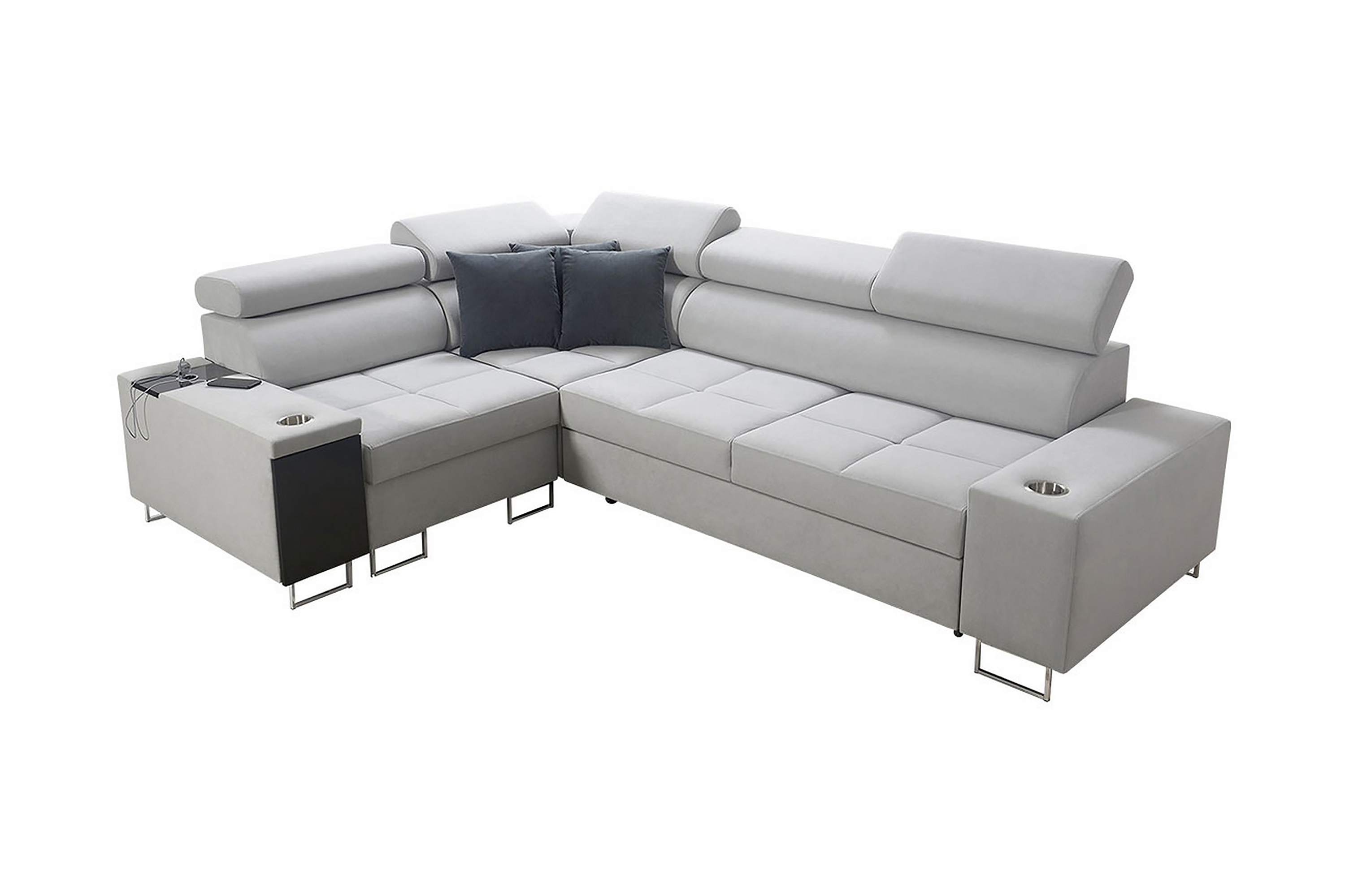 3-seters Hjørnesovesofa Torretta Venstre - Hvit