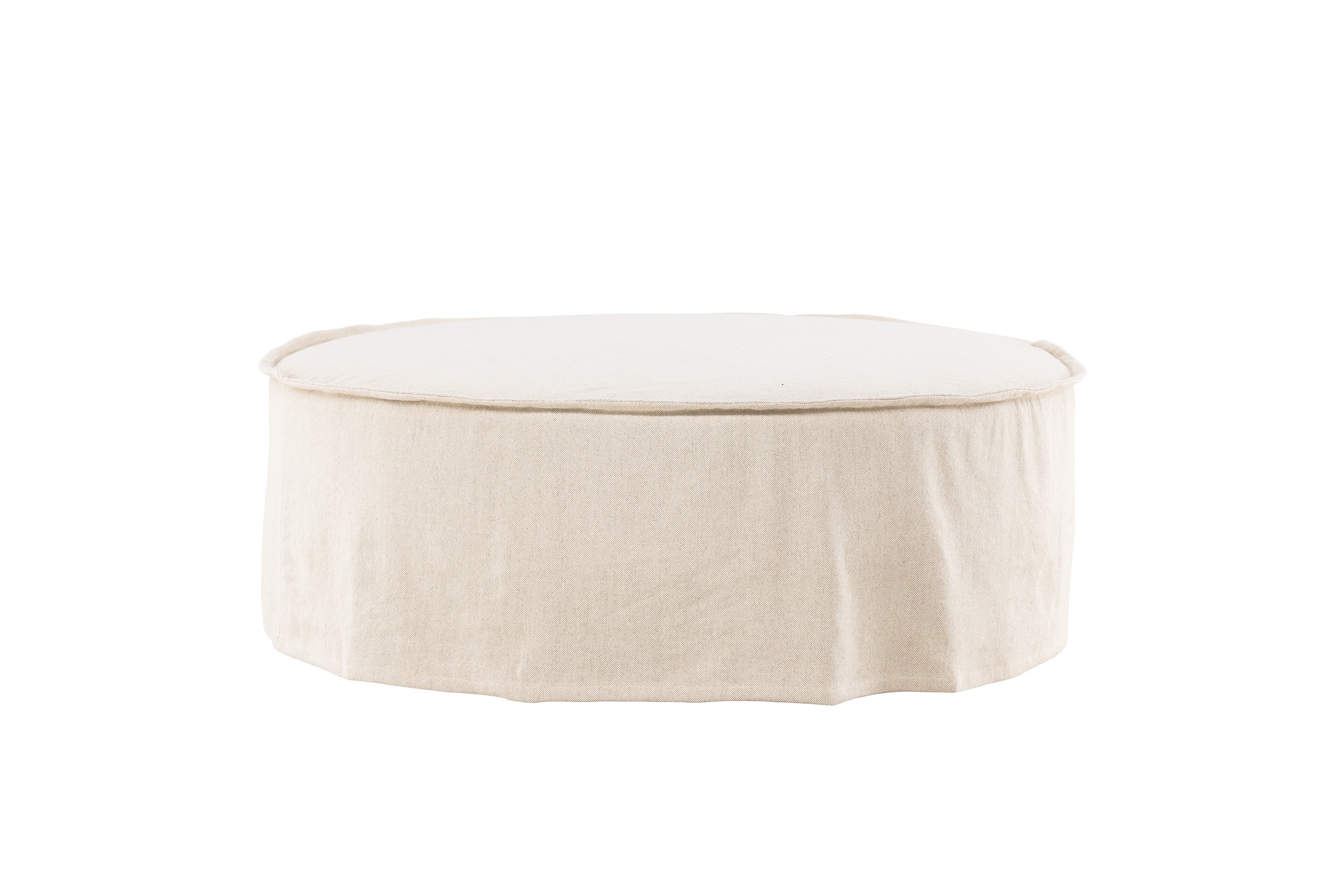 Bilde av Lindö Puff 101 cm Rund - Beige