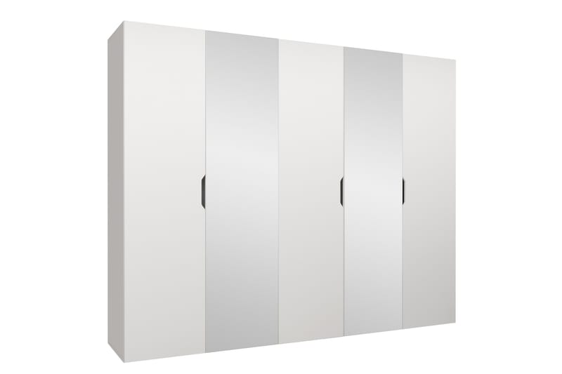 Abano Garderobeskap Med Speil 52x202 cm - Oppbevaring - Garderober & garderobesystem
