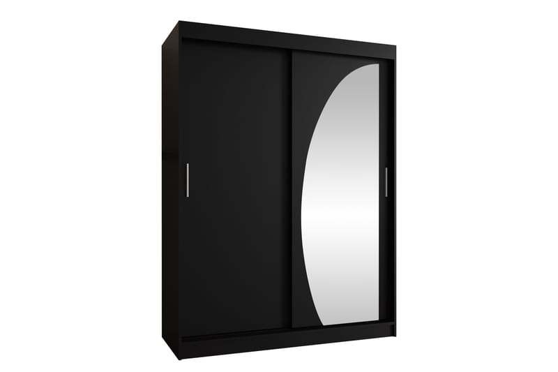 Amira Garderobeskap Med Speil 150x200 cm - Oppbevaring - Garderober & garderobesystem