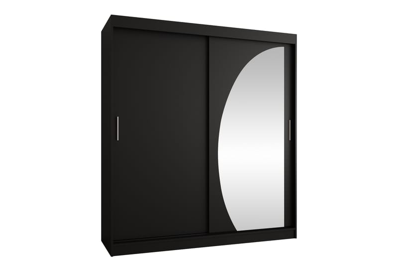 Amira Garderobeskap Med Speil 180x200 cm - Oppbevaring - Garderober & garderobesystem